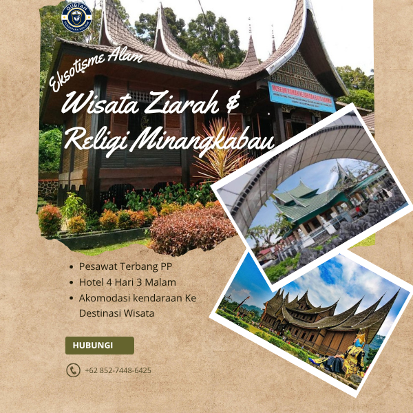 wisata ziarah WISATA ZIARAH SUMATERA BARAT